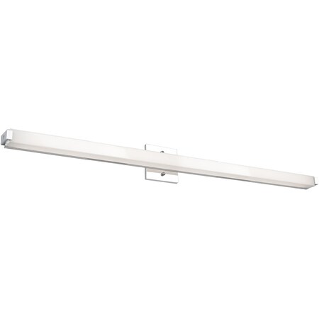 Kuzco Lighting Simplistic Modern Led Vanity With Rectangular Shaped White Acrylic VL4737-CH